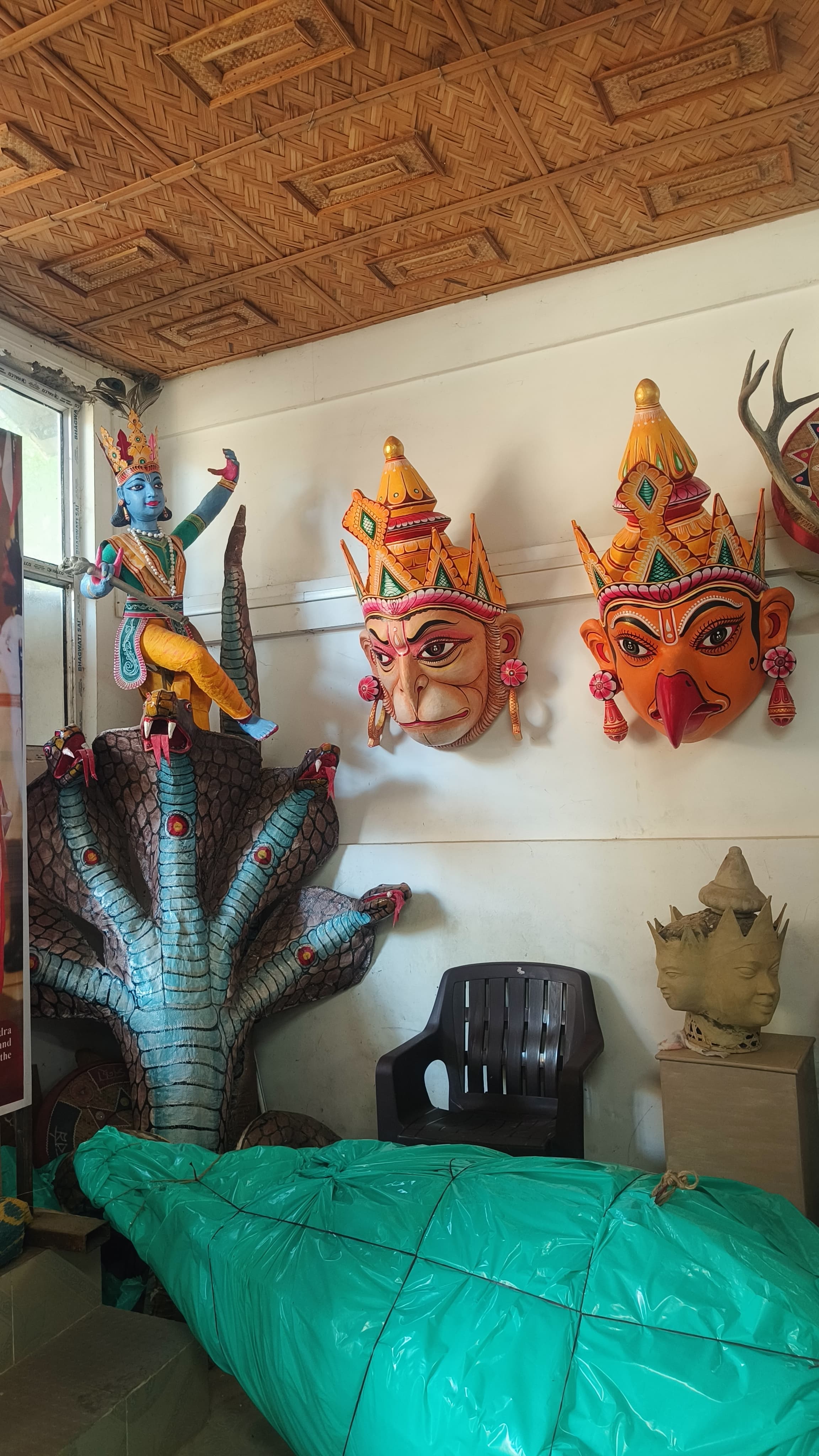Traditional Mask Making and Local Crafts